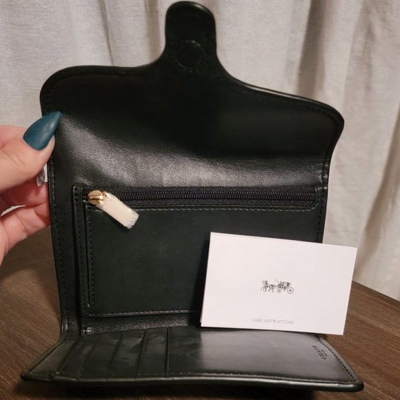 *NEW* Coach Jade Medium Envelope Wallet - Picture 2 of 4